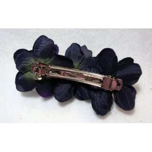  NEW Navy Blue Triple Flower Hair Clip, Limited. Beauty