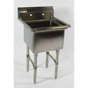  Economy Stainless 1 Compartment sink 24x24