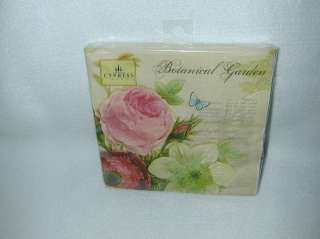 CYPRESS HOME VINTAGE FRUIT 20 LUNCHEON PAPER NAPKINS NEW SEALED  