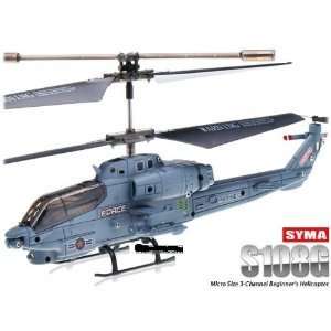 RC HELICOPTER SYMA S108G 3.5CH MINI ATTACK INDOOR EASY FLYER WITH GYRO 