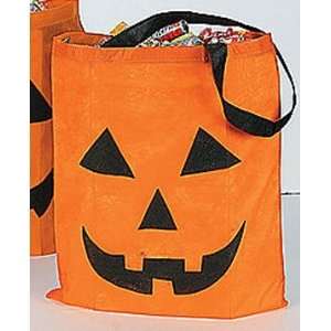   Jack O Lantern Pumpkin Trick or Treat Candy Tote Bag 