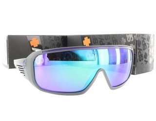 NEW Spy Optics Tron Matte Grey / Mlt Green Sunglasses  