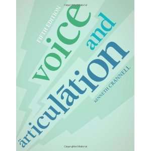    Voice and Articulation [Paperback] Kenneth C. Crannell Books