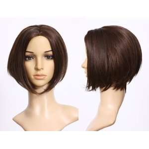   Middle parted short brown black trendy BOB Daily Wig Toys & Games