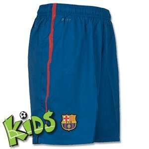  Barcelona Boys Home Football Shorts 2011 12 Sports 