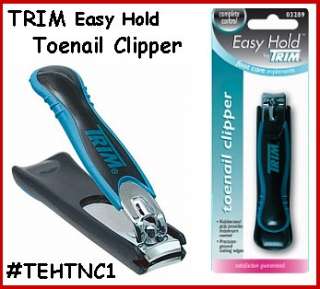 TRIM Easy Hold toenail clipper Easy to Grip, Easy to Use