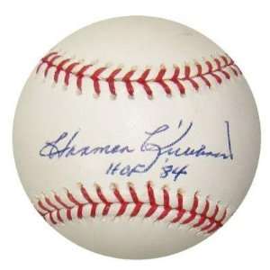 Signed Harmon Killebrew Ball   HOF 84 Official   Autographed Baseballs 
