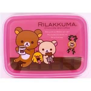  Rilakkuma Bear Bento Box Lunch Box Chocolate & Coffee 