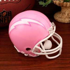  Riddell San Diego Chargers Pink Replica Mini Helmet 