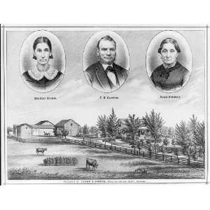   Barron,Carrh D. Barron,Sarah Barron,Farm,Groveland,Oakland Co.,MI,1877