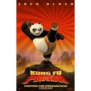  KUNG FU PANDA Movie Poster DS   ADVANCE