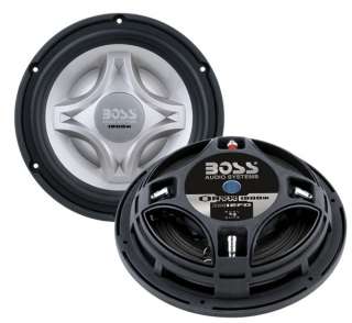 PAIR BOSS NX10FD 10 2800W Shallow/Flat Subwoofers Subs  