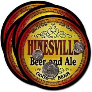 Hinesville, GA Beer & Ale Coasters   4pk