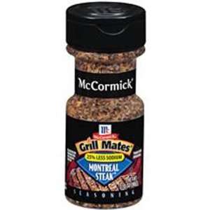 McCormick Grill Mates Montreal Steak Seasoning Reduced Sodium   6 Pack