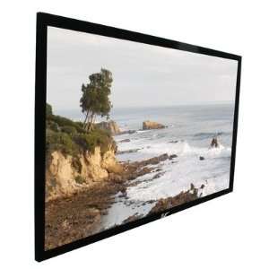  Fixed Frame AT 96 Projection Screen in Black Velvet Electronics