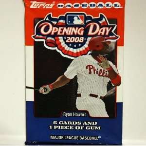  Topps Major League Baseball Opening Day 2008 Cards Sports 
