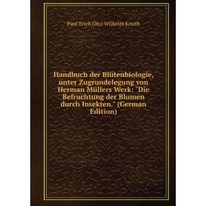   Insekten. (German Edition) Paul Erich Otto Wilhelm Knuth Books