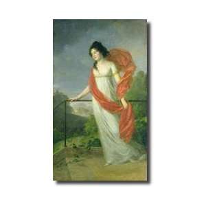  Portrait Of Countess Theresia Fries 17791819 1801 Giclee 