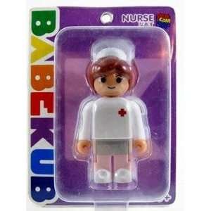  Babekub Bearcub Kubrick Lego PVC Nurse Figure   Medicom 