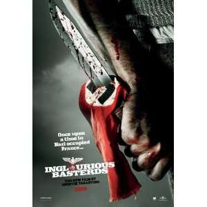 Inglourious Basterds (Knife) 27 X 40 Original Theatrical Movie Poster 