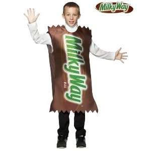  Milky Way Candy Wrapper Child Halloween Costume Size 7 10 