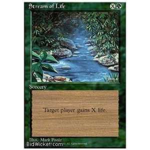  Stream of Life (Magic the Gathering   4th Edition   Stream of Life 