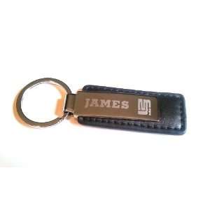  James Metal Keychain (Leather) 