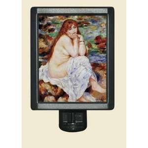  Seated Bather   Night Light   Ships Immediatly