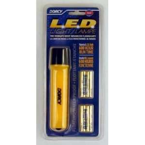   Inc   4AAA Yellow LED Flashlight w/ Batteries