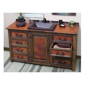  Sierra Copper SC VLG 56 Vanity Dresser