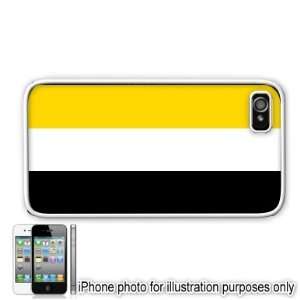  Garifuna Flag Apple Iphone 4 4s Case Cover White 