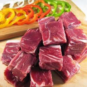 Cube Cut Reindeer Meat (2 lbs.) Grocery & Gourmet Food