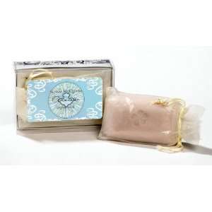 Wedding Favors Blue Dove Design Personalized Fresh Linen Scented Soap 