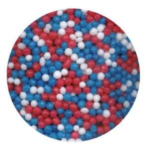 16 oz Non Pareils Red/White/Blue 1 Count  Grocery 