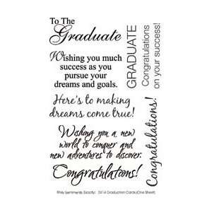  My Sentiments Exactly Rub Ons   Graduation Cards Arts 