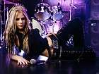 AB102 Sweetie Avril Lavigne Fishnets Spike heels POSTER  