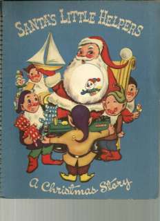 1952 Santas Little Helper pop up book (Ahlene Fitch)  