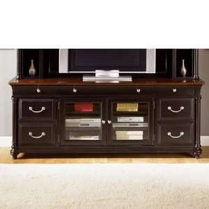  Entertainment TV Stand by Liberty   Chocolate & Cherry 