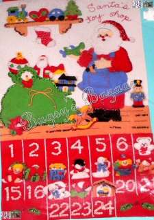   SANTA’S WORKSHOP ADVENT CALENDAR Felt Christmas Kit   Toys Toyshop