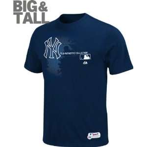   Yankees Big & Tall Majestic Navy Change T Shirt