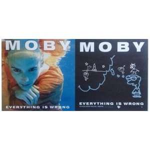  Moby Everything Is Wrong Poster Flat 