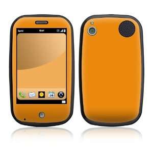 Simply Orange Design Decal Skin Sticker for Palm Pre (Sprint) Cell 