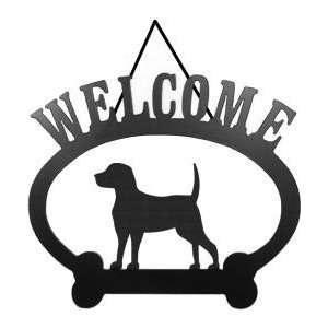  Welcome Sign   Beagle