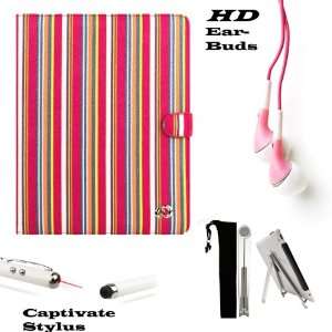 Case & Stand Padfolio For The New Apple iPad 3 ( 3rd Generation 16GB 