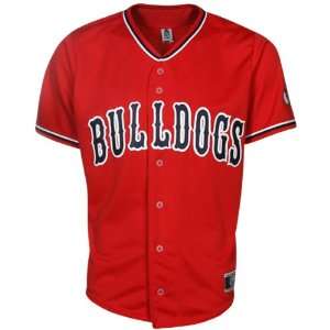 Fresno State Bulldogs Replica Baseball Jersey   Red