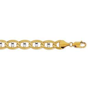  11mm White Pave Mariner Chain Jewelry