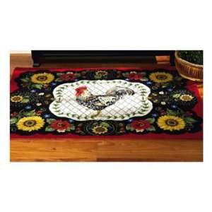  PROVENCAL ROOSTER RUG   4 X 6