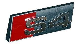 S4 FRONT GRILLE EMBLEM BADGE CHROME A4 S4 B8  