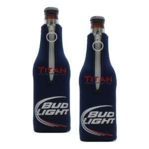  Bud Light Bottle Suits  Neoprene Beer Koozies   Set of 2 