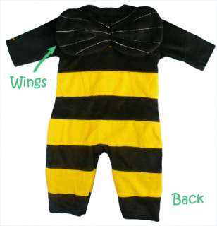 Baby Toddler Fancy Dress Up Fleece Romper Suit Costume  